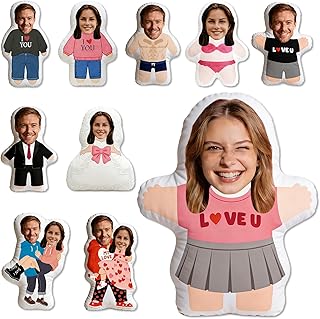 Coussin Personnalisé Photo avec Visage 3D - Peluch
