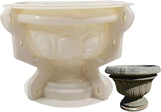 Moule de jardinière, moule en béton pour statues moules de ciment en plastique diy pour le béton décoratif en béton moules de statues pour clôture de main-d